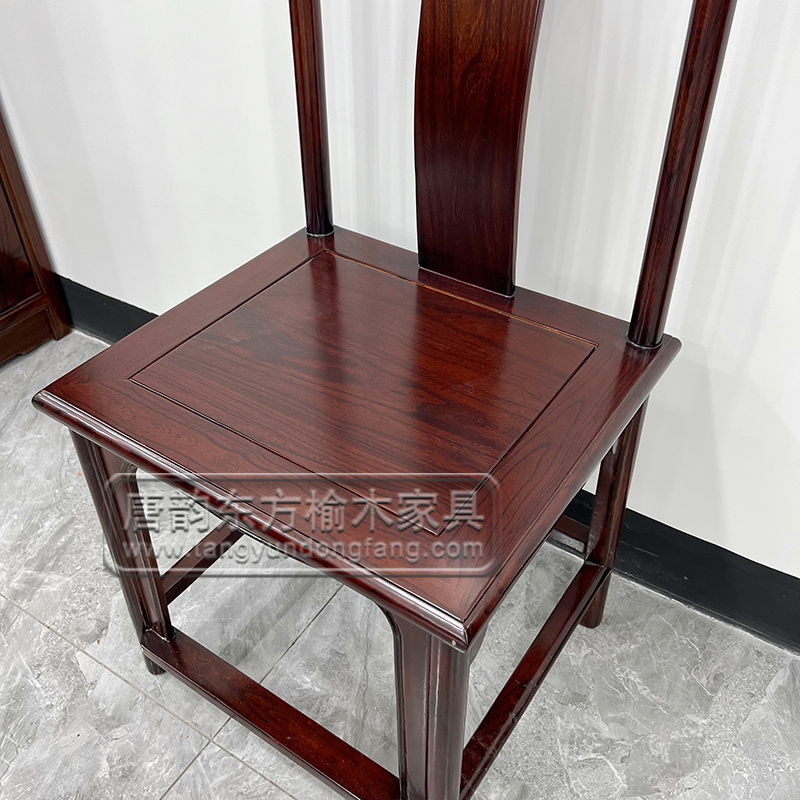 小官帽餐椅榆木